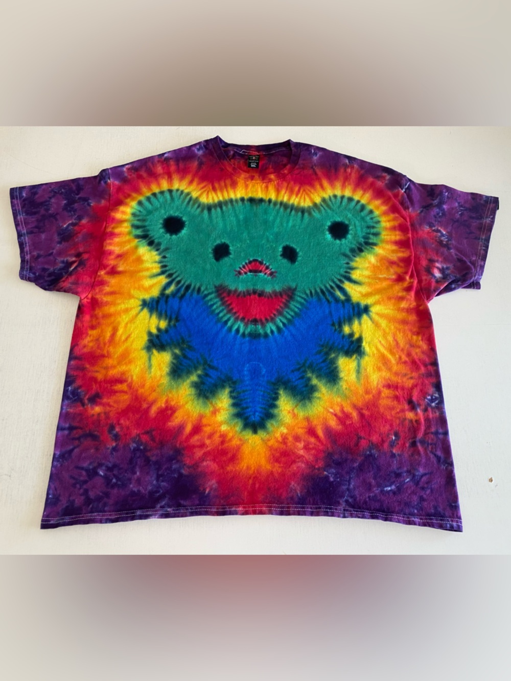 T-shirt Tie-Dye handmade, XL,2XL and 3XL, unisex.